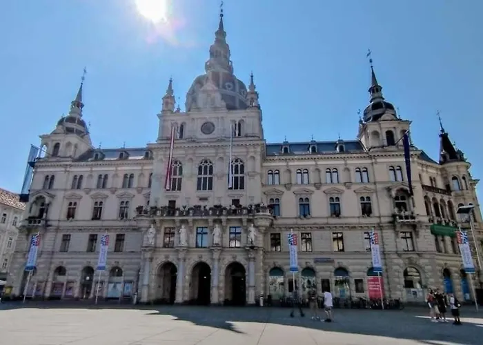Annenstrasse Apartment'6beds'freeparking Graz