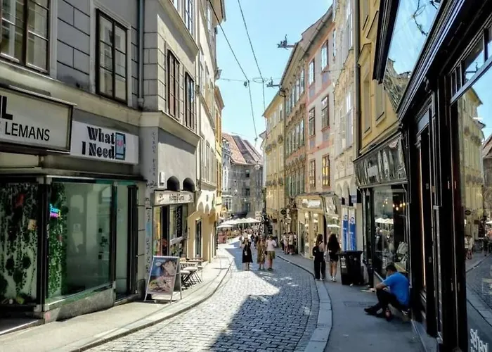 Annenstrasse Apartment'6beds'freeparking Lägenhet *